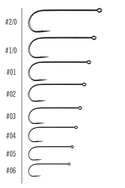 GALLOUP’S VERTICAL EYE STREAMER HOOK 7052 25 PACK