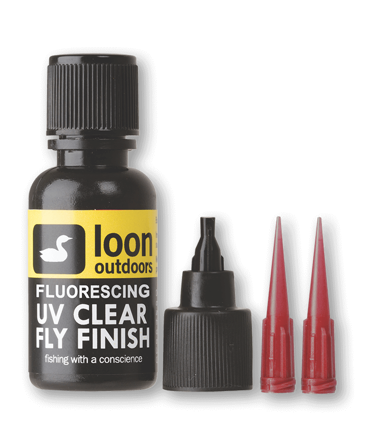 FLUORESCING UV CLEAR FLY FINISH (1/2 OZ)