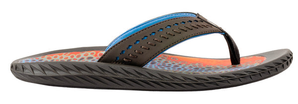 FISH FLIP W/ FIXED KLING-ON SOLES, BLACK OLIVE